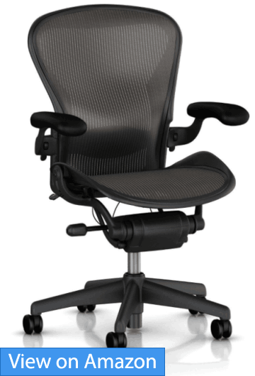 petite office chair with footrest