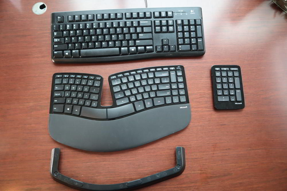 left handed ergonomic keyboard